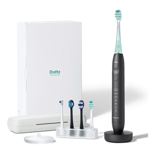 パナソニック W音波振動ハブラシ スマート Doltz PREMIUM ドルツ プレミアム シルバー EW-DT88-S スペースブラック EW-DT88-K